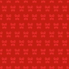 Cotton fabric Vector seamless background. Texture pattern. Eps10