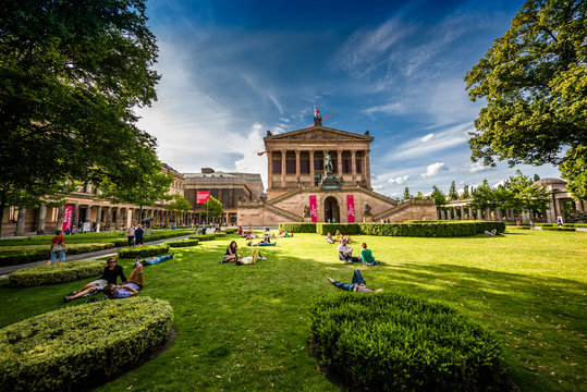 Enjoying the Museum Island in Berlin