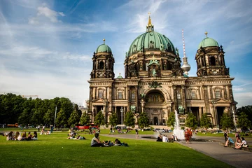 Foto op Plexiglas Berliner Dom (Berlin Cathedral) in a Lustgarten of Berlin, Germa © ingaj