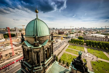 Fotobehang View of Lustgarten from Berliner Dom Berlin Cathedral © ingaj
