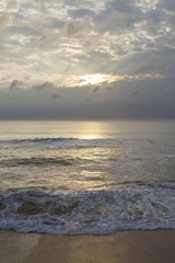 Fototapeta na wymiar Moody Ocean Twilight