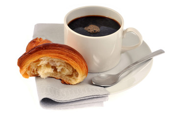 Café et croissant