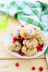 biscuits with cranberries