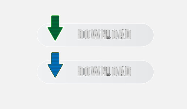 Download Button With Grey Background