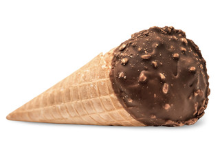 ice cream isolated on white background