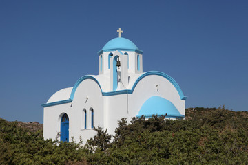 Kirche von Amopi auf Karpathos, Griechenland