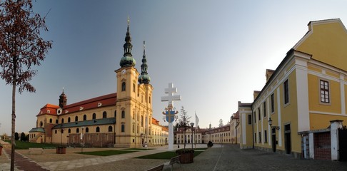 Fototapeta na wymiar Bazilika sv. Cyrila a Metodeje in Velehrad in Czech republic