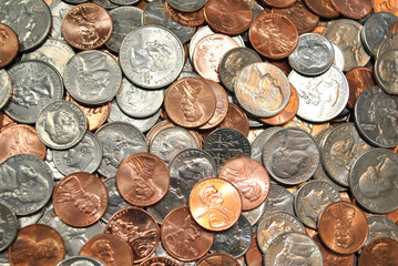 Background of American Coins