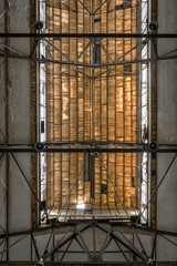 Metal roof construction