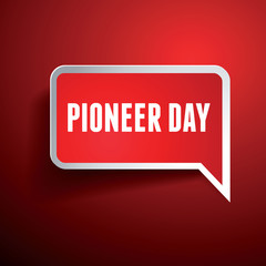 Pioneer day