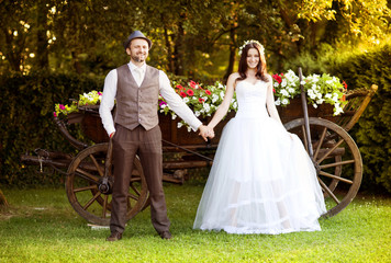 Bride and groom