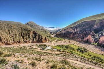 Route 13 to Iruya in Salta Province, Argentina