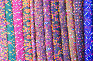 traditional thai  silk