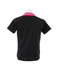 male shirt template on the mannequin on white background