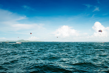 Sea and sky at Similan island, Andaman sea, Thailand