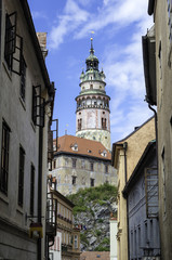 Cesky Krumlov castle.
