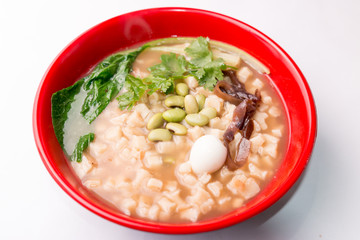 Steamed mutton bubble