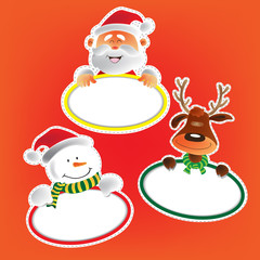christmas sticker