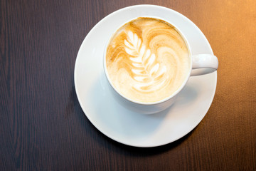 latte coffee christmas