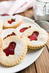 jelly christmas cookies
