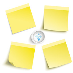 Yellow Sticks Ring Bulb