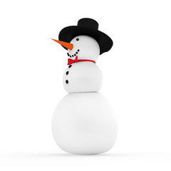Snowman Isolated
