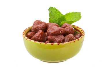 Marinated strawberry