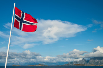 norwegische Flagge