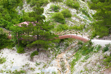bridge in the mountains