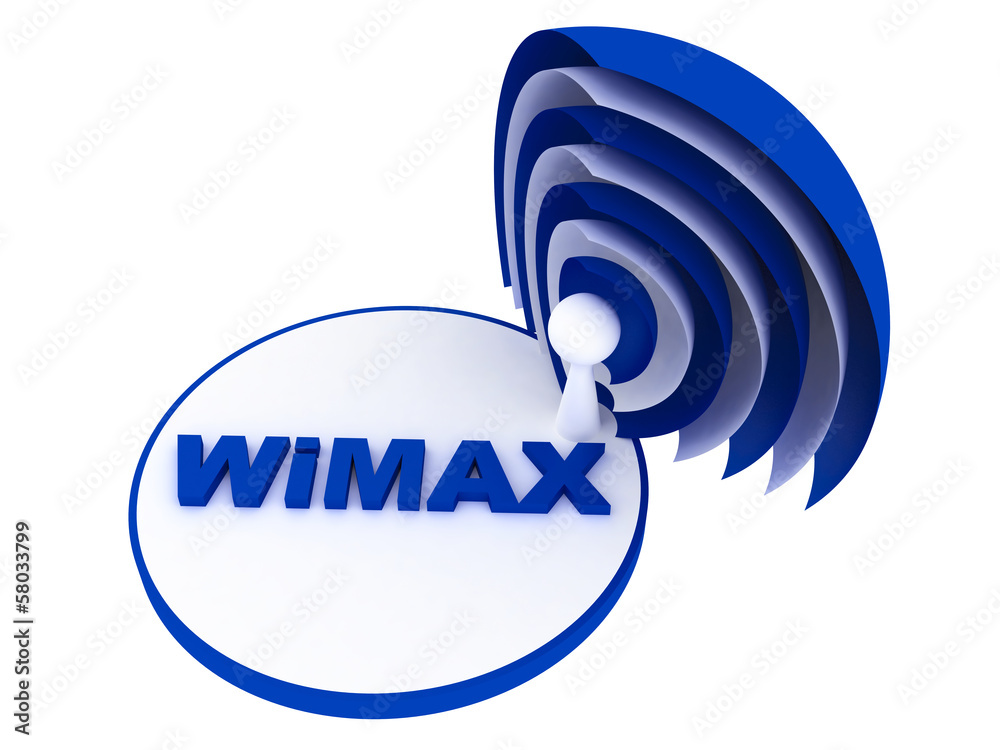 Wall mural wimax zone