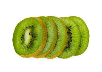 kiwi isolated on white