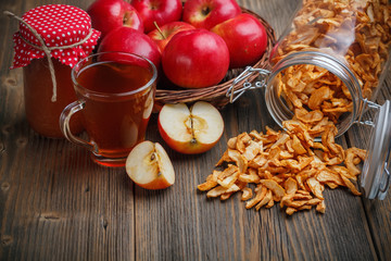 Still life of apple