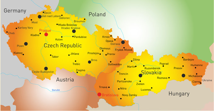 Czech Republic and Slovakia