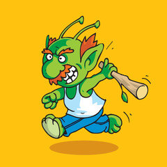 Green Goblin Angry