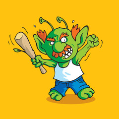 Green Goblin Nervous