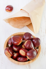 chestnuts in bowl