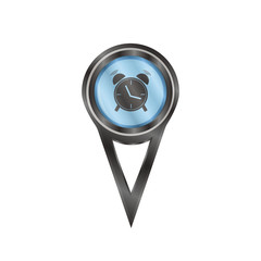 Pin sign alarm clock