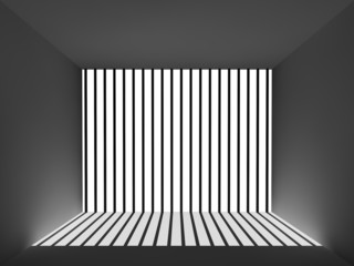 llight and shadow in the room , 3d interior