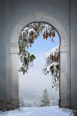 Bildkomposition - Winterlandschaft