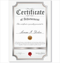 Certificate template
