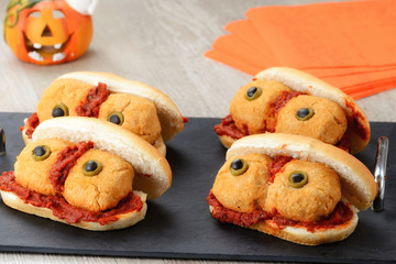 Panini per Halloween decorati