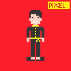 pixel character art