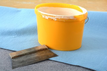 Fußbodenlegerwerkzeug