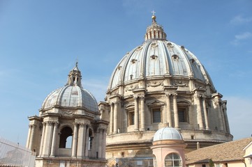 Fototapeta na wymiar Bazylika Świętego Piotra w Rzymie (Petersdom, Bazyliki Świętego Piotra)