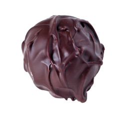 chocolate isolated on white background