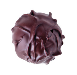 chocolate isolated on white background
