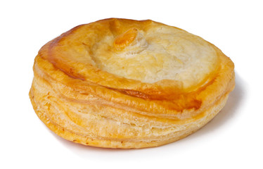 Puff on a white background