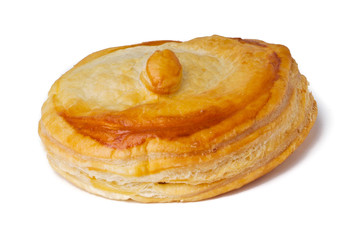 Puff on a white background