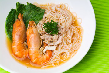 Prawn noodle - Malaysian food