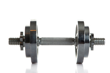 dumbbell isolated on white background